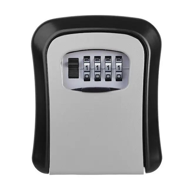 Key Safe Combination Lock Box - Wall Mounted Metal Heavy Duty Waterproof Storage