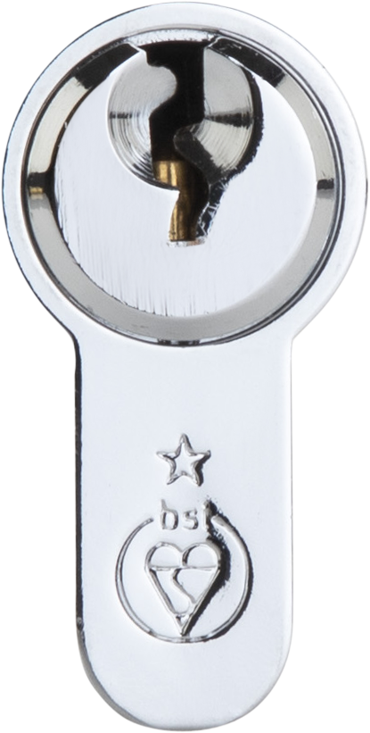 Euro Cylinder Door Lock Thumb Turn Barrel TS007 1 Star Anti-Snap 3 Keys - NOVA