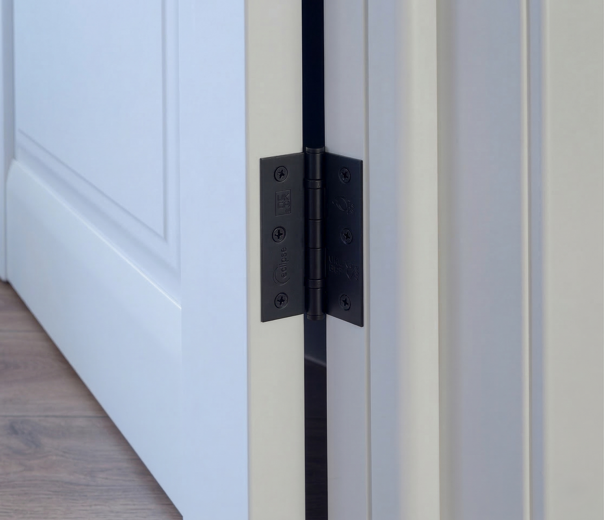 Internal Door Hinges Eclipse 76x52mm Ball Bearing Grade 7, Includes Screws, 1 Pair