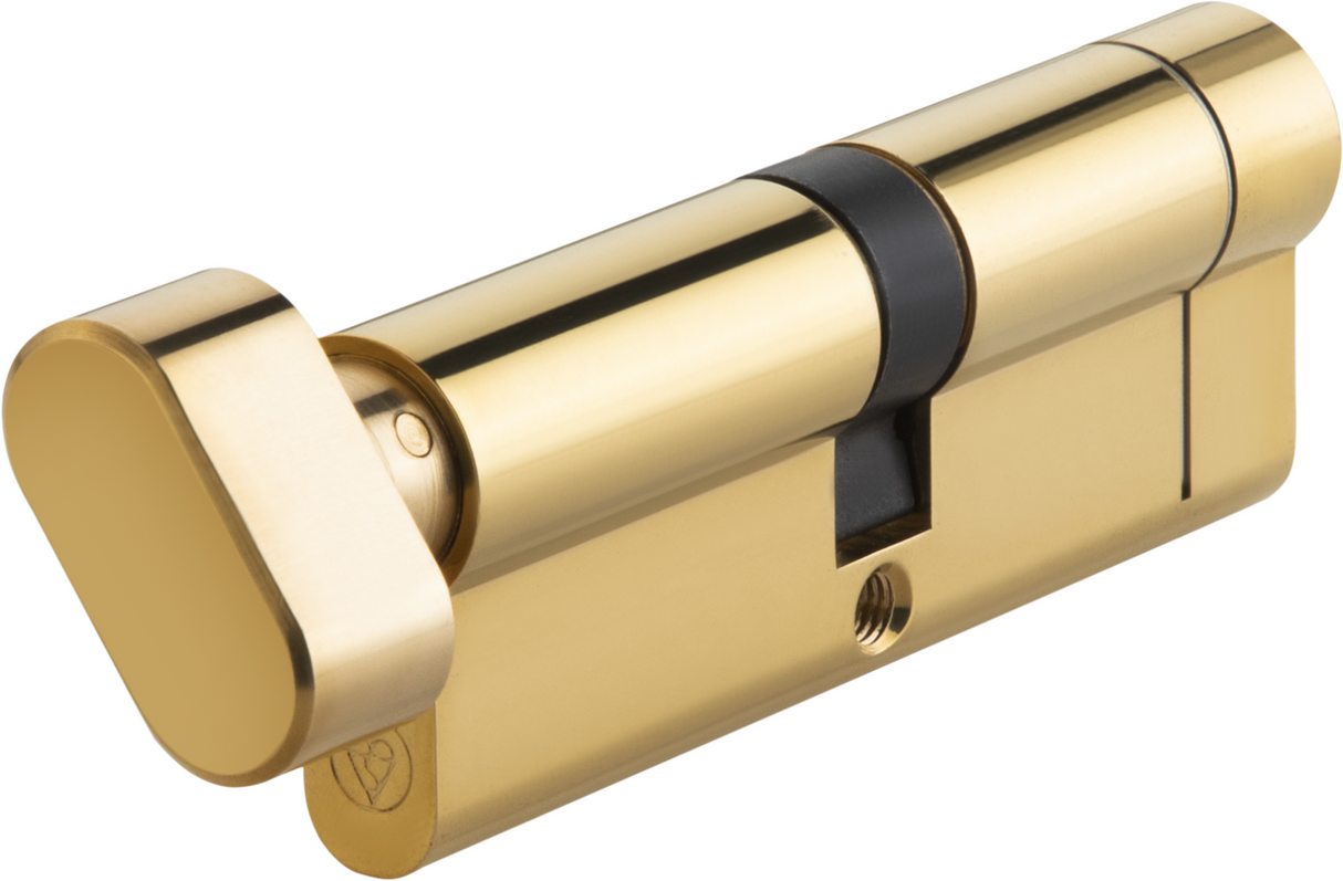 Euro Cylinder Door Lock  Thumb Turn Barrel TS007 1 Star Anti-Snap 3 Keys - NOVA