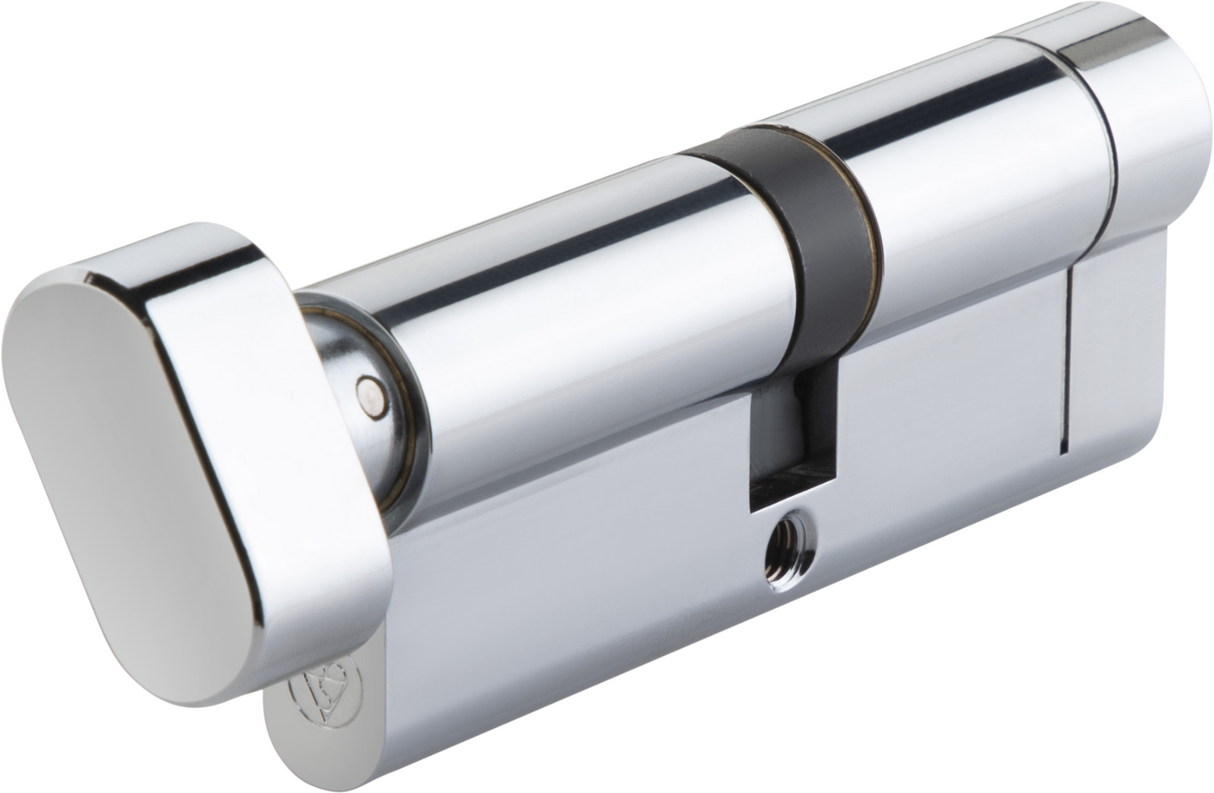 Euro Cylinder Door Lock  Thumb Turn Barrel TS007 1 Star Anti-Snap 3 Keys - NOVA