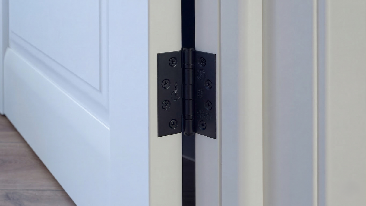 Internal Door Hinges Eclipse 102x76mm Ball Bearing Grade 11, Includes Screws, 1 Pair